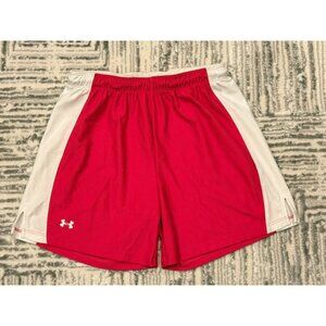 NEW Under Armour women's XS pink/white pull-on shorts